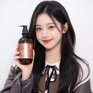 Dầu gội Hàn Quốc phục hồi dưỡng ẩm Protein Livegain Elabore Moisture cho tóc khô hư tổn 450ml