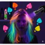 MÀU NHUỘM TÓC HIGHLIGHT TRÊN NỀN TÓC TẨY LEVEL8 +PHÁT SÁNG DƯỚI ĐÈN UV NEON AOLINDE 200ML
