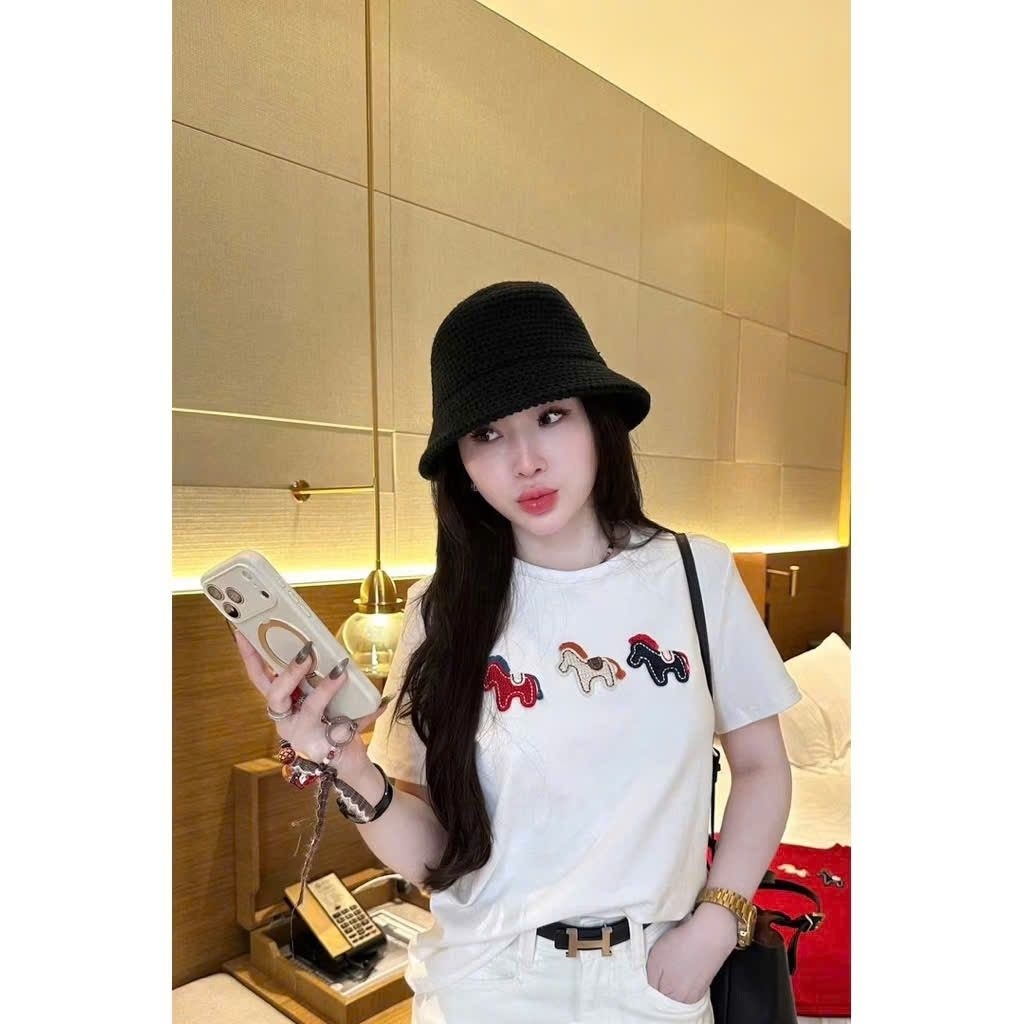 [𝑯𝒂 𝑨𝒏𝒉]Áo Cộc Phông 3 Ngựa QCL1