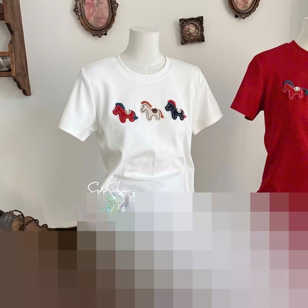 [𝑯𝒂 𝑨𝒏𝒉]Áo Cộc Phông 3 Ngựa QCL1
