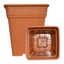 CHẬU VUÔNG TRỒNG HOA HỒNG ROSA GARDEN THÊ TÍCH 20L - MÀU XANH, TRẮNG, NÂU