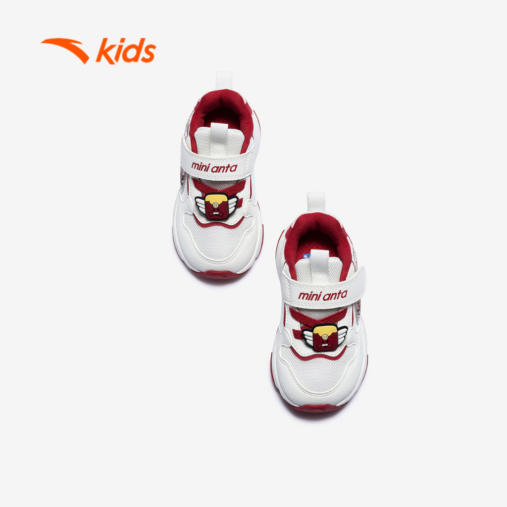 ANTA Kids Giày Thể Thao Bé Gái Size 22-27 Giày Tập Đi, Đế Êm, Thoải Mái Vận Động 3226A0012