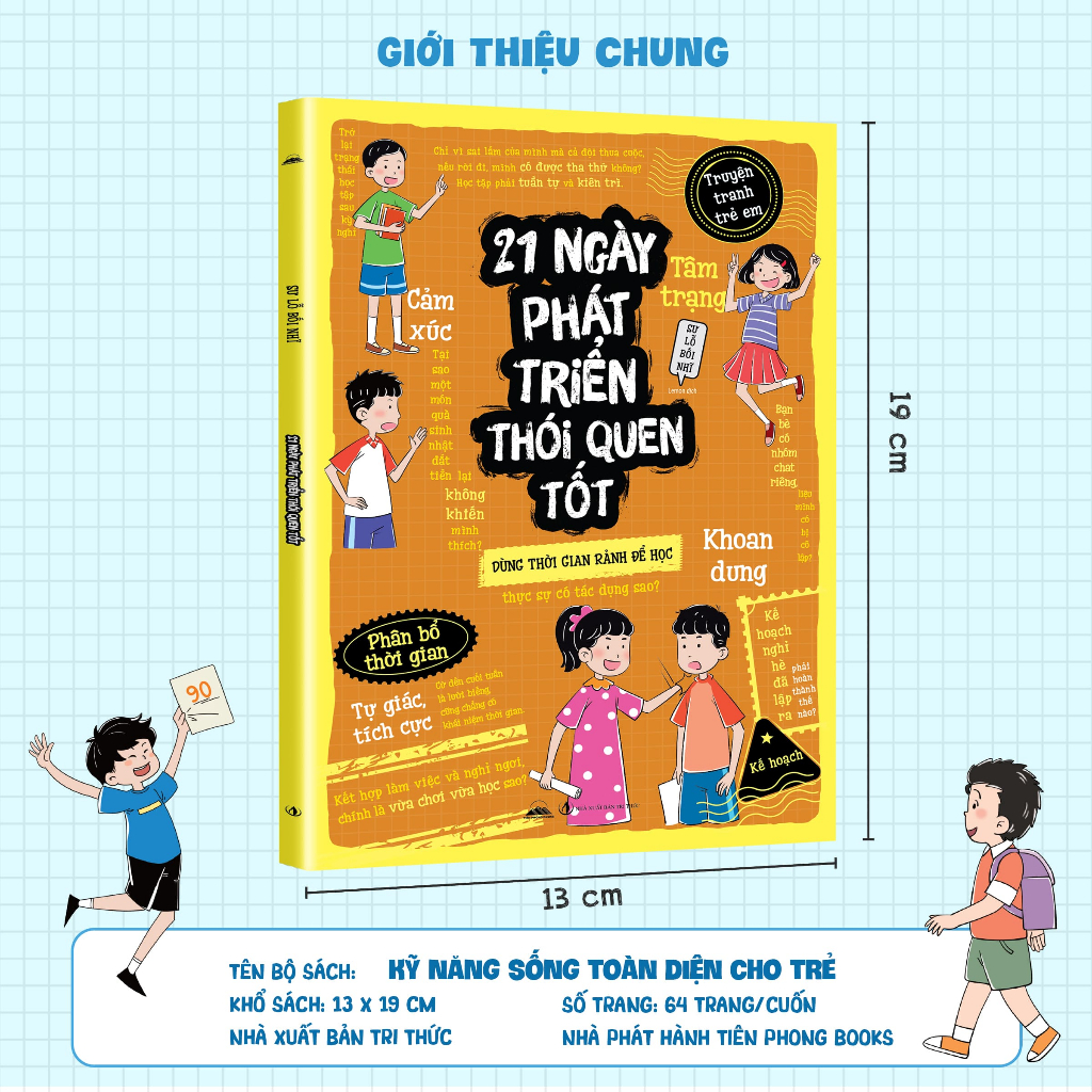 Bộ Sách Kỹ Năng Toàn Diện Cho Trẻ Từ 6 - 12 Tuổi  - Tiên Phong Books
