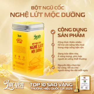 Ngũ Cốc Ăn Sáng Nghệ Lứt Mộc Dưỡng Lạc Yên Foods - Bột Nghệ Gạo Lứt Mix Đậu Hạt Rau Củ Thơm Ngon