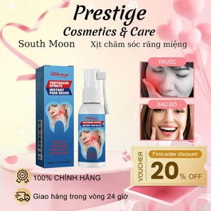 Xịt miệng South Moon (20ml) bảo vệ và cải thiện sự khó chịu ở răng và lợi, làm thơm miệng