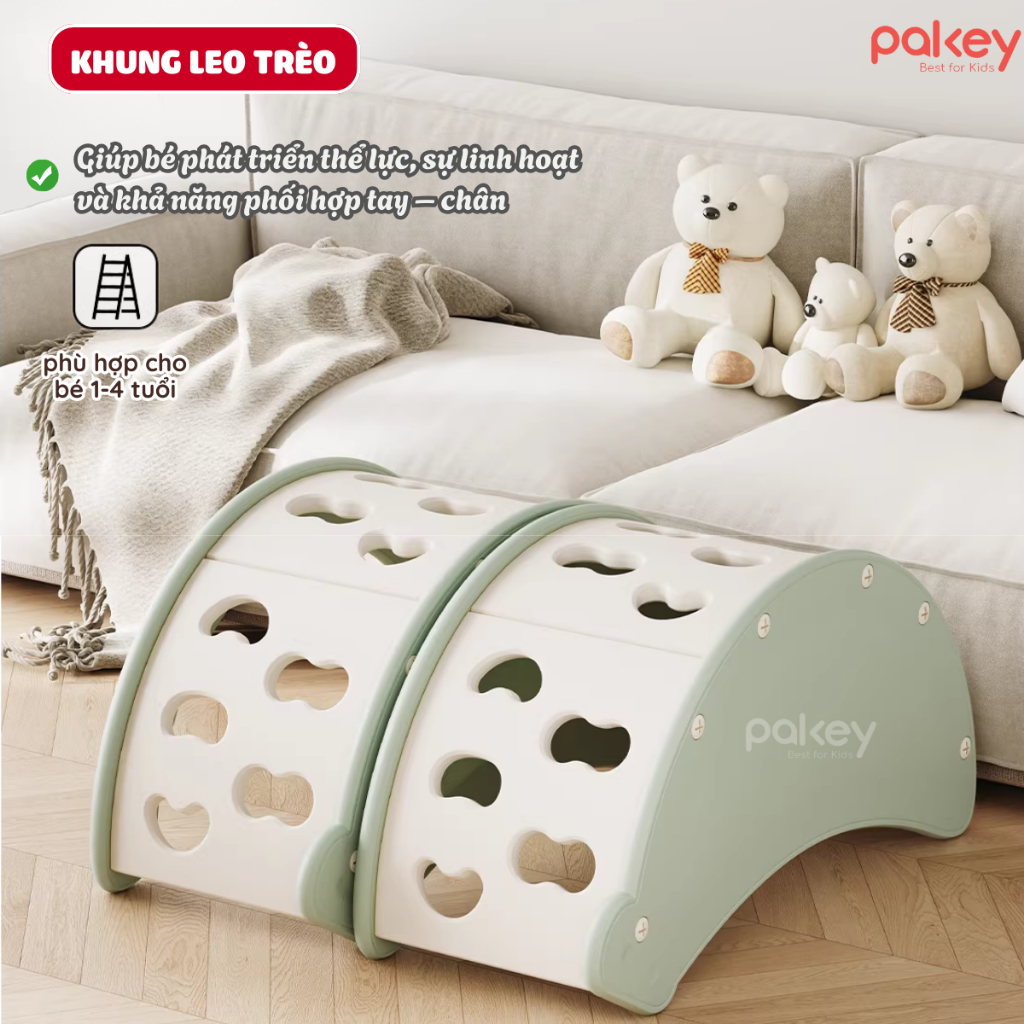 [HỎA TỐC] Ghế Ngồi Bập Bênh Hình Cầu Vồng, Đồ Chơi Vận Động Thang Leo Trèo, Bàn Học, Bập Bênh Đa Năng Cho Bé