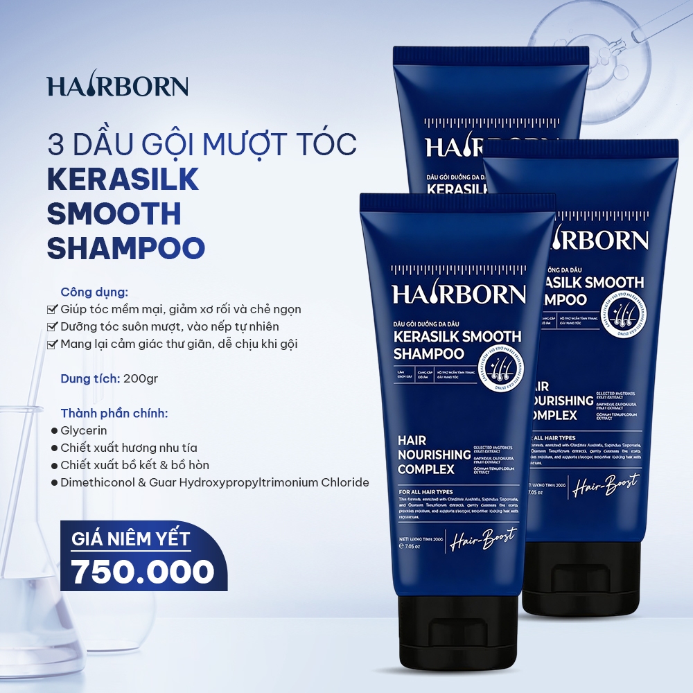 Dầu Gội Thảo Dược Bồ Kết 200g thương hiệu Hair Born - Sạch Gàu, Giảm Gãy Rụng, Tóc Mềm Mượt Từ Thiên Nhiên
