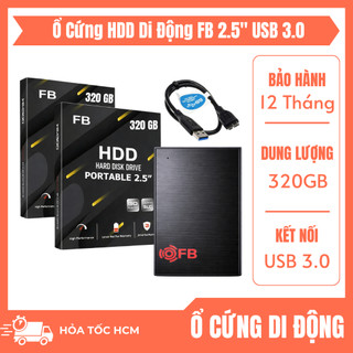 Ổ Cứng HDD Di Động 250GB USB 3.0 2.5 Inch