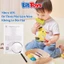 Bộ Đồ Chơi Gặm Nướu 10 Món ToysLit Cao Cấp Có Hộp Đựng Vali Ngộ Nghĩnh Chất Liệu Nhựa An Toàn Cho Bé
