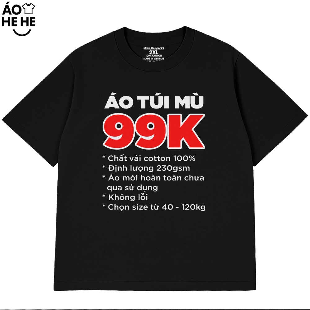 Áo Thun Túi Mù Bí Ẩn Ngẫu Nhiên Random Các Mẩu Áo Thun Hài Hước Form Rộng Cotton 230gsm In Theo Yêu Cầu