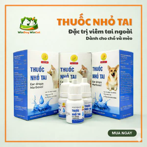 Thuốc nhỏ tai giúp điều trị viêm tai ngoài chó, mèo Ear Drops Marbosol - WinDog WinCat