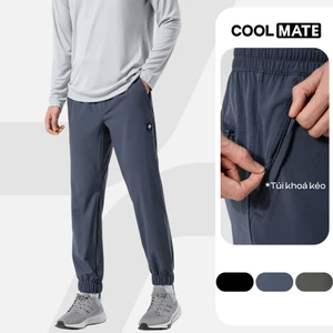 Quần Jogger nam thể thao Hybrid Woven co giãn tốt, thấm hút, Coolmate