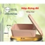 Hộp đựng đồ đa năng có nắp đậy - nhiều màu sắc - KT 45x14x29 cm