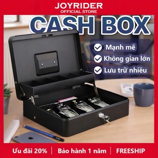 Hộp thu ngân Hộp đựng đầu an toàn bằng kim loại màu đen, Kẹp thu ngân ngăn kéo di động Mở khóa mật khẩu Hộp gửi an toàn