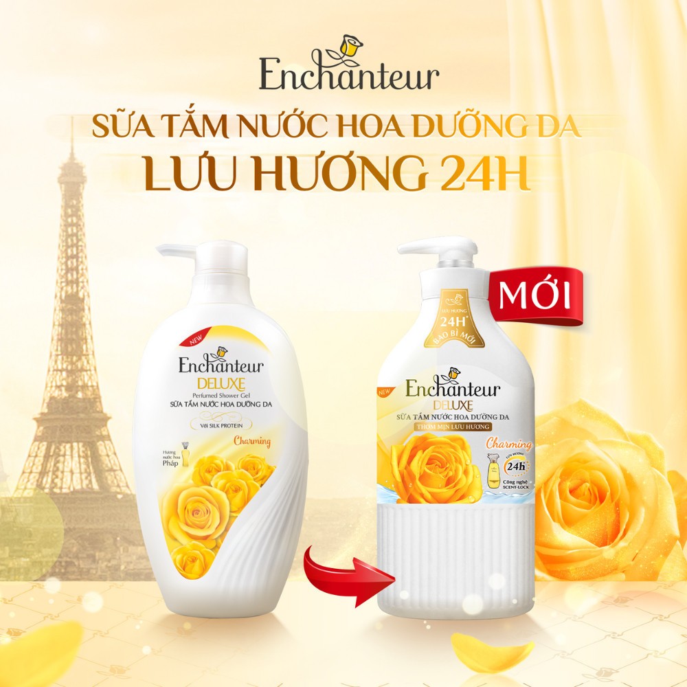 [SVIP] Hộp Quà Tặng Cao Cấp Enchanteur Deluxe Hương Nước Hoa Pháp Sang Trọng