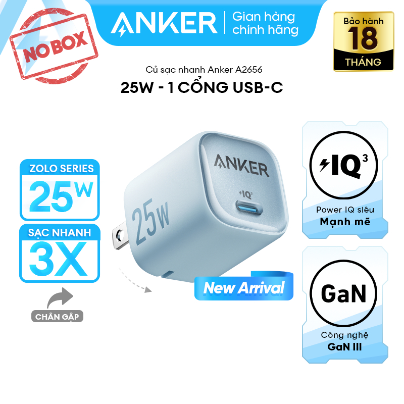 Củ sạc ANKER Power IQ