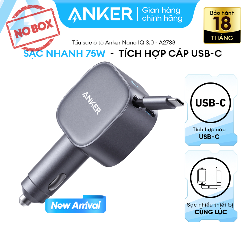 Tẩu sạc ô tô Anker