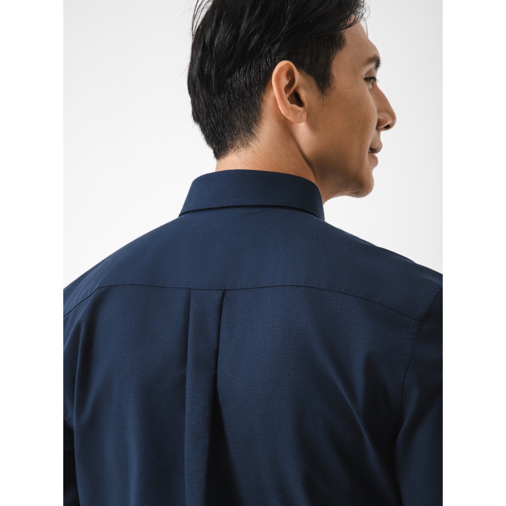 [TẶNG COMBO 2 TẤT]Áo sơ mi nam dài tay Oxford Premium mềm mại chống nhăn, Áo đi làm đi chơi dạo phố Coolmate