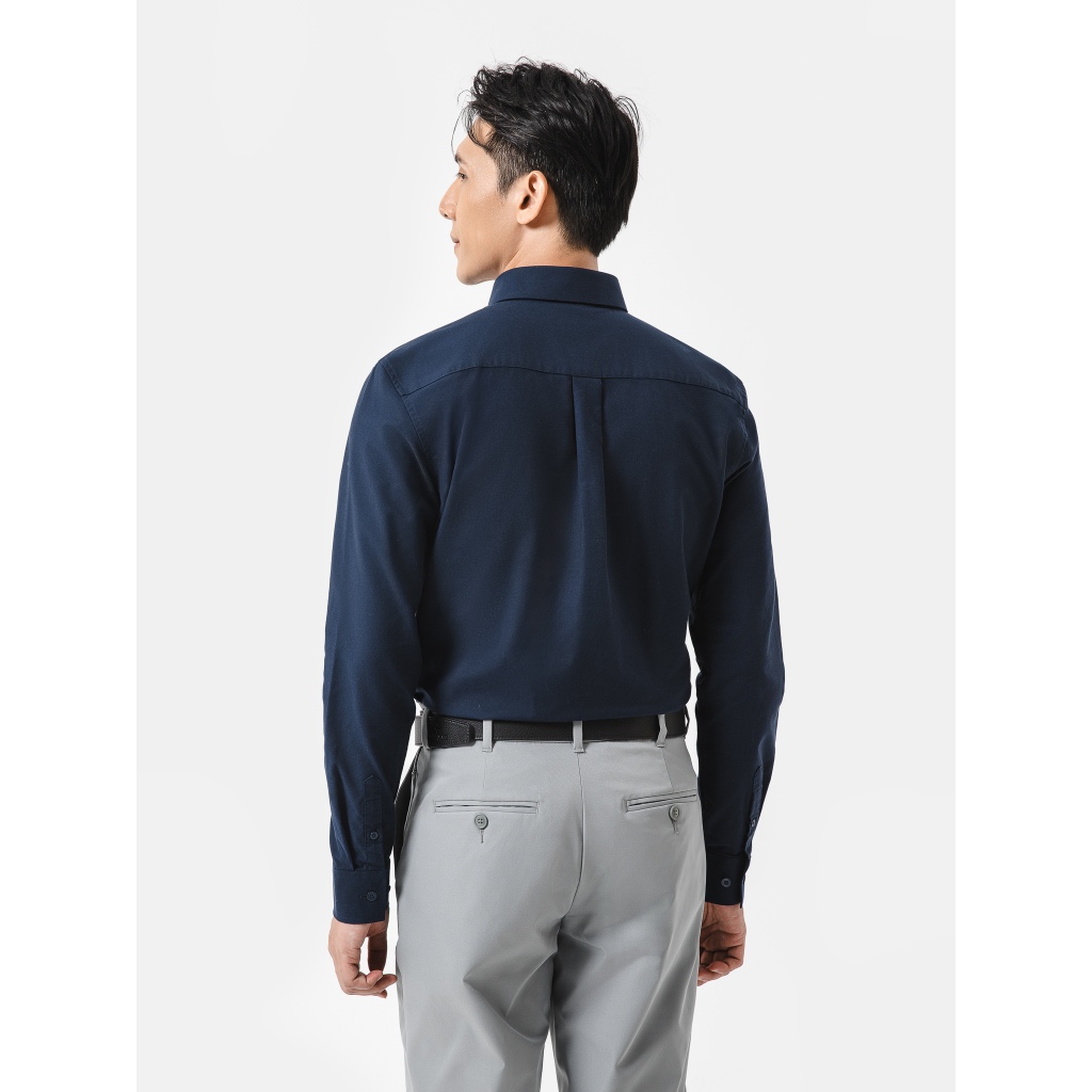 [TẶNG COMBO 2 TẤT]Áo sơ mi nam dài tay Oxford Premium mềm mại chống nhăn, Áo đi làm đi chơi dạo phố Coolmate