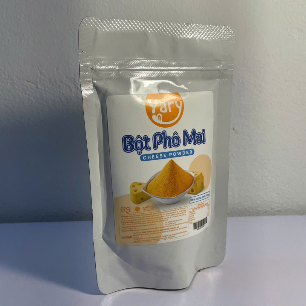 Bột Phô Mai Yary DH Food 250g, Combo 2 Gói, Bột Phô Mai Lắc Thơm Béo Đậm Vị