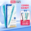 Bút Bi Dầu Ngòi 0.7mm Deli Mực Xanh Đen Chất Lượng Cao Tay Cầm Chống Trơn