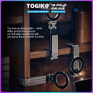 Chân Kẹp Điện Thoại Magsafe Đa Năng Gấp Gọn Bỏ Túi | Tripod Từ Tính Quay Phim Chụp Ảnh Livestream