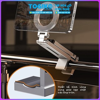 Chân Kẹp Điện Thoại Magsafe Đa Năng Gấp Gọn Bỏ Túi | Tripod Từ Tính Quay Phim Chụp Ảnh Livestream