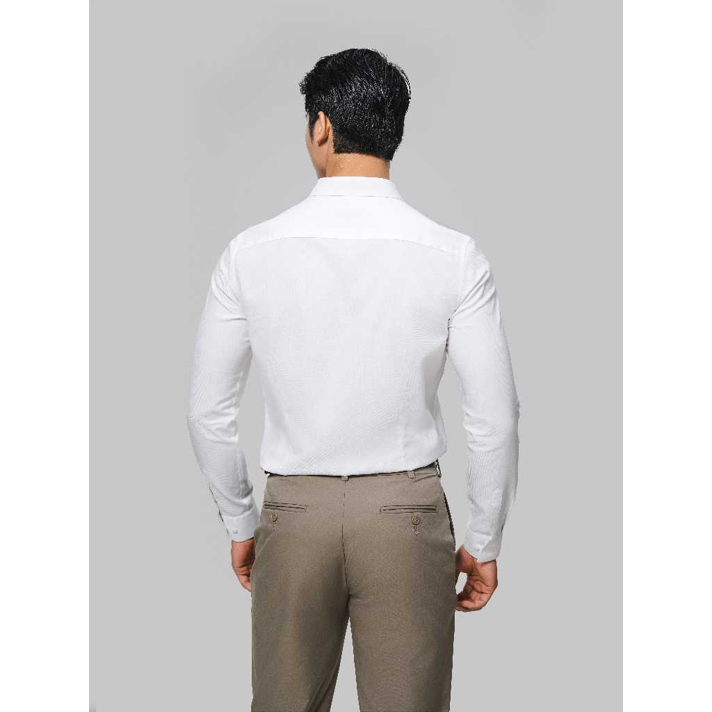 [TẶNG COMBO 2 TẤT]Áo Sơ Mi Nam Dài Tay Premium Dobby mềm mại chống nhăn, Áo đi làm đi chơi dạo phố Coolmate