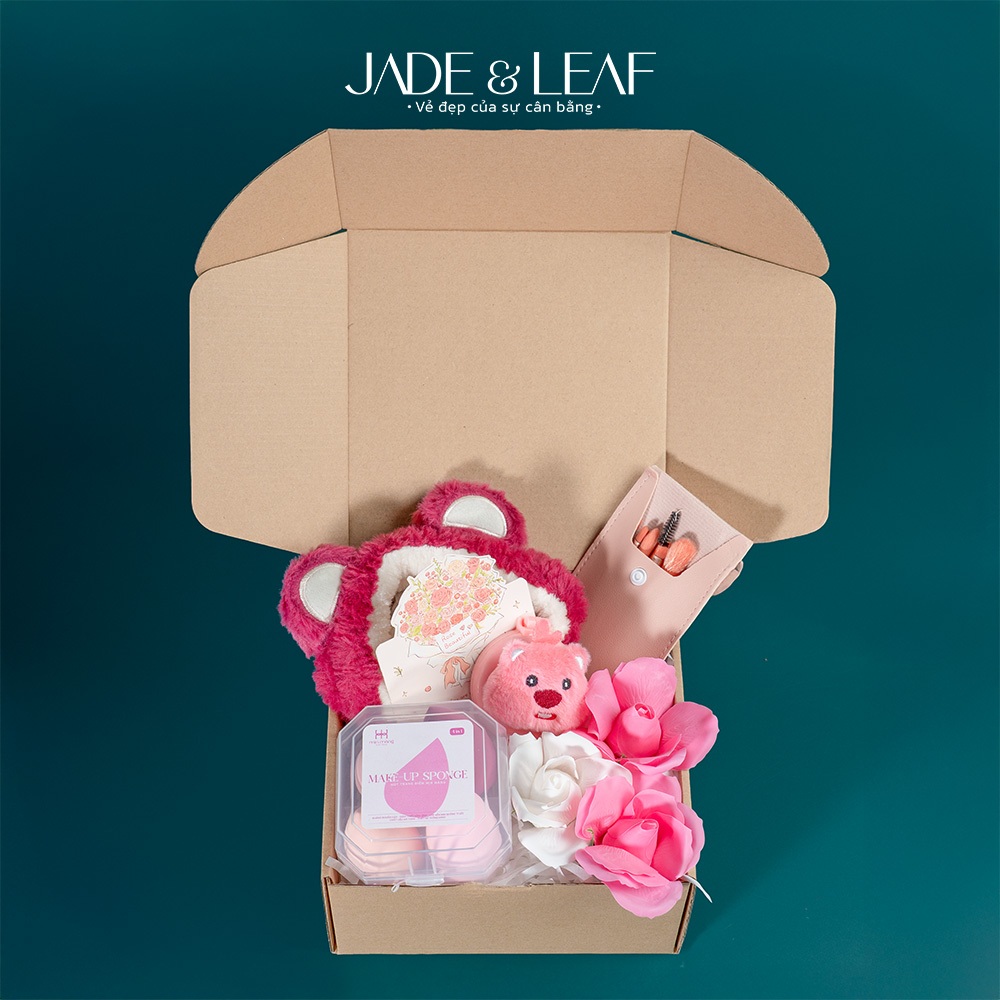 Set Quà Tặng Makeup Jade&Leaf Siêu Dễ Thương Cho Người Yêu, Bạn Bè, Người Thân Sang Trọng Cao Cấp