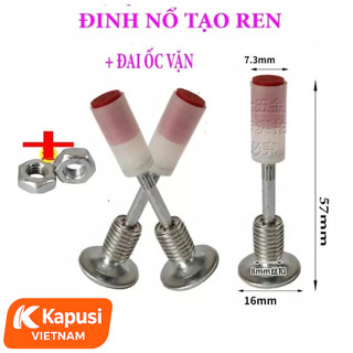 Hộp 100 Đinh Bê tông hạt nổ Tạo Ren – Giải Pháp Hiệu Quả Cho Thi Công Kết Cấu Kim Loại Kapusi Vietnam