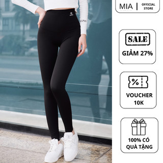 Quần legging nữ MIA chất su đúc cạp cao ôm dáng hack chân dài co giãn tốt Q1