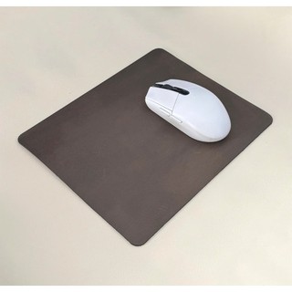 Pad Chuột Da Bò Thật ( Da bò sáp nhập khẩu ) - Kích Thước 20x25cm - Chống Nước - Chống Trầy