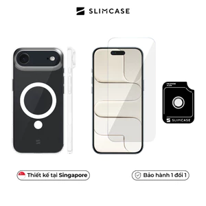 Ốp lưng, Kính cường lực & Lens Camera iPhone Air SLIMCASE - Bảo vệ toàn diện, Không ố vàng