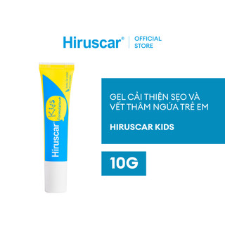 Gel cải thiện sẹo và vết thâm ngứa trẻ em Hiruscar Kids 10g