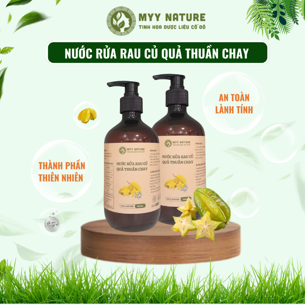 Nước Rửa Rau Củ Quả Thuần Chay Myy Nature