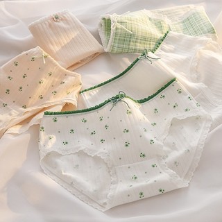 Quần lót nữ cotton kháng khuẩn co giãn vừa cạp vừa ôm mông tôn dáng họa tiết xinh xắn đáng yêu L311