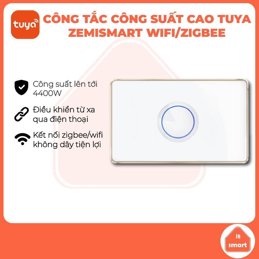 Công tắc bình nóng lạnh Zemismart Dent