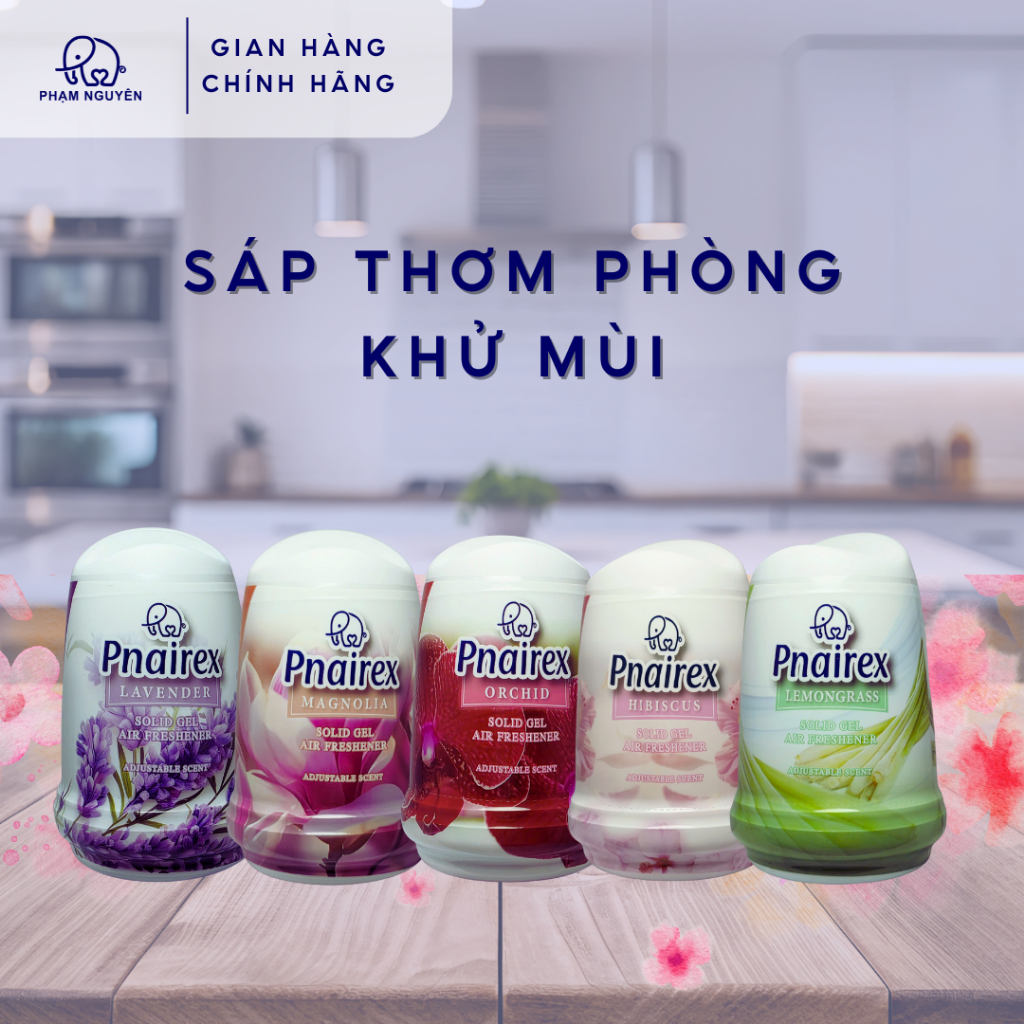 [CHỌN MÙI] SÁP THƠM PHÒNG PNAIREX 200G - KHỬ MÙI PHÒNG NGỦ, NHÀ VỆ SINH