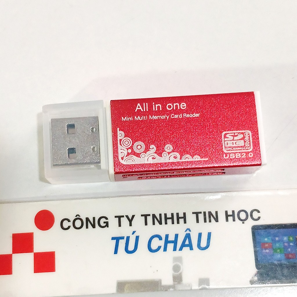 Đầu đọc thẻ Card Reader All in One: Card Reader USB 2.0 (Vuông ...