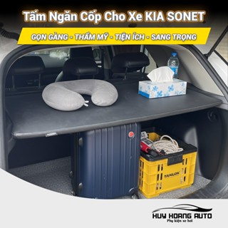 Tấm Ngăn Cốp Xe KIA SONET Giải Pháp Giúp Xe Gọn Gàng, Ngăn Nắp, Sạch Sẽ, Tiện Lợi và Thẩm Mỹ