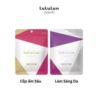 (7 miếng) MẶT NẠ LULULUN OVER45 NHẬT BẢN CHỐNG LÃO HÓA CHUYÊN SÂU CHO DA TRÊN 45 TUỔI