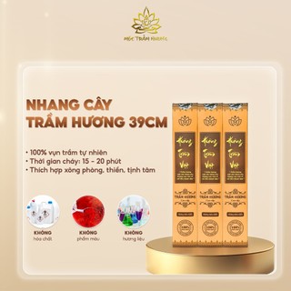 Nhang Cây Trầm Hương Tự Nhiên 39cm Cháy 60 Phút/Cây - MTH Jewelry