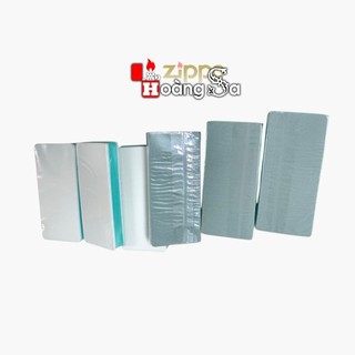 xốp dẹp 2 mặt. chà nhám và chà bóng zippo