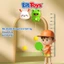 Bộ Đồ Chơi Đánh Bóng Bàn Treo Tường ToysLit Rèn Luyện Thể Lực Và Phản Xạ Cho Bé