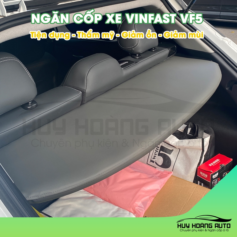 Tấm Ngăn Cốp Cho Xe Vinfast VF5 & HERIO GREEN, Giải Pháp Tối Ưu Không Gian, Giảm Mùi, Giảm Ồn Từ Cốp