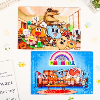 COMBO SỈ 5 tranh ghép A4 20 mảnh; 40 mảnh; 80 mảnh Gumball TooYoo TG0031