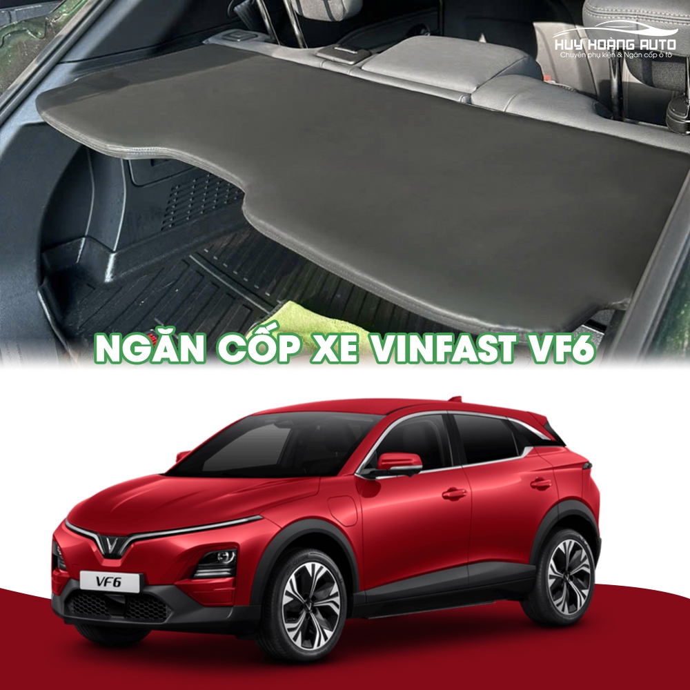 Tấm Ngăn Chia Cốp Xe Ô Tô Điện Vinfast VF6, Chia Tầng Cốp Giúp Xe Gọn Gàng, Thẩm Mỹ & Tối Ưu