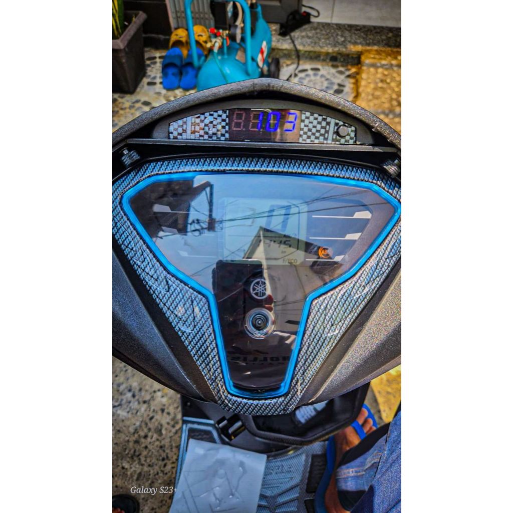 PPF Yamaha freego. ,PPF dán bảo vệ mặt đồng hồ xe
