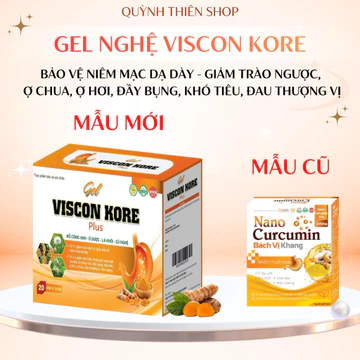 (Mua 2 tặng 1) Gel Dạ dày Viscon Kore Plus _Hỗ trợ giảm đau dạ dày, viêm loét, trào ngược