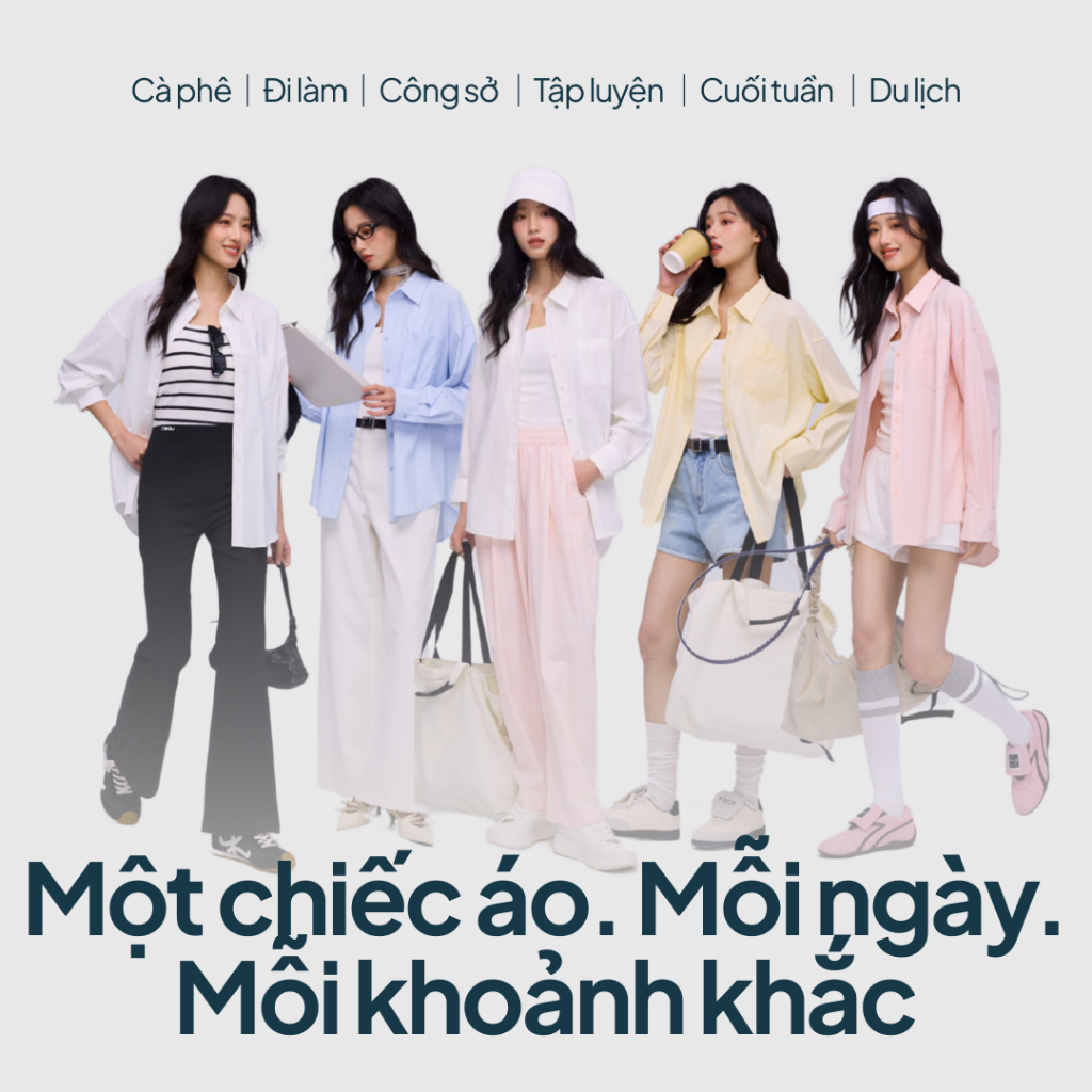 NEAU Redefine Áo Sơ Mi Cao Cấp Chống Nắng Chống Tia UV Mát Lạnh Chống Nhăn Giữ Phom Tay Form Rộng Đi Học Đi Làm RE101 | BigBuy360 - bigbuy360.vn